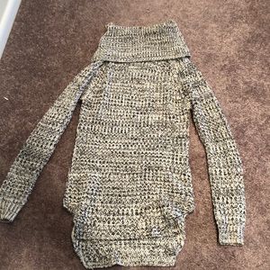 Turtleneck multicolored sweater